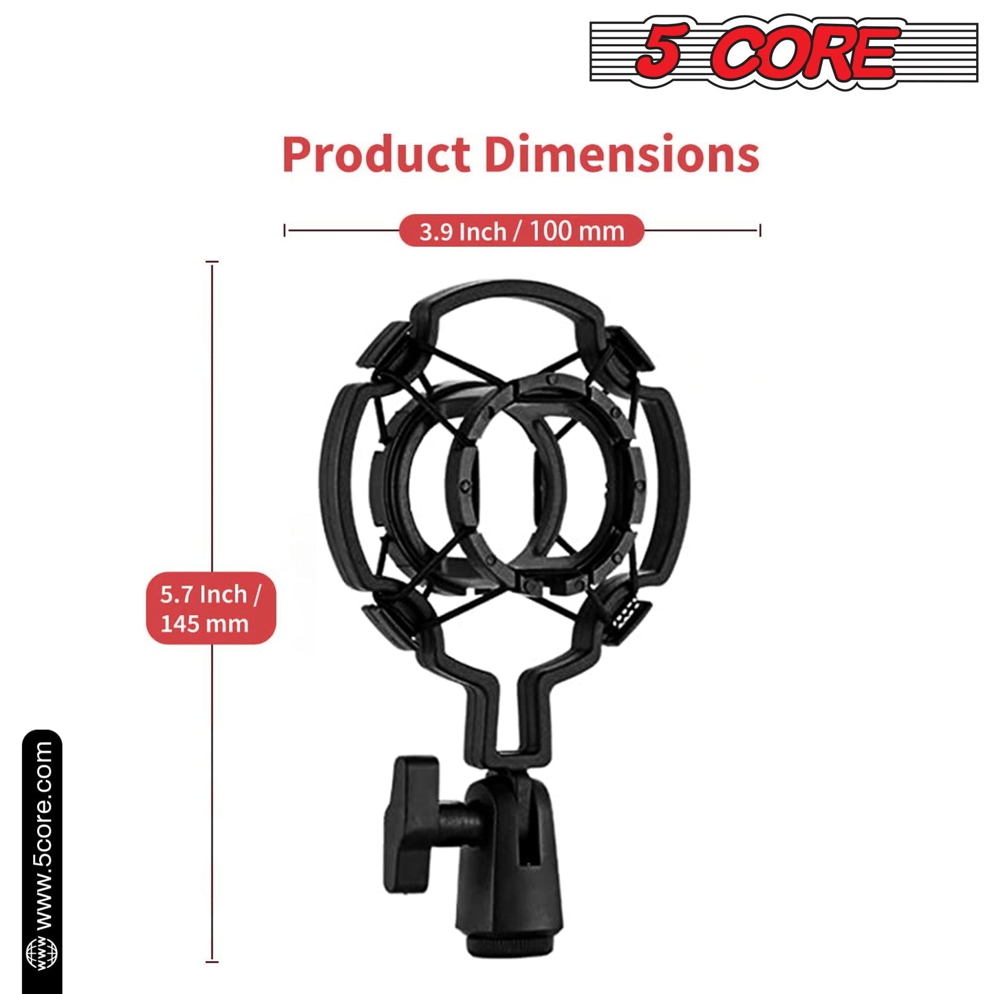 5Core Podcast Recording Microphone Bundle