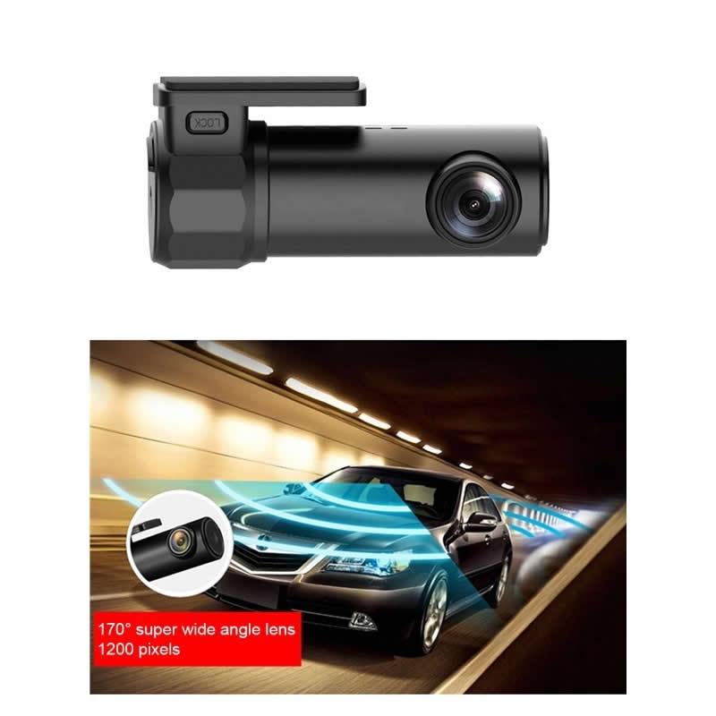 Car Dash Camera with WIFI and App 1080P 360-degree rotation