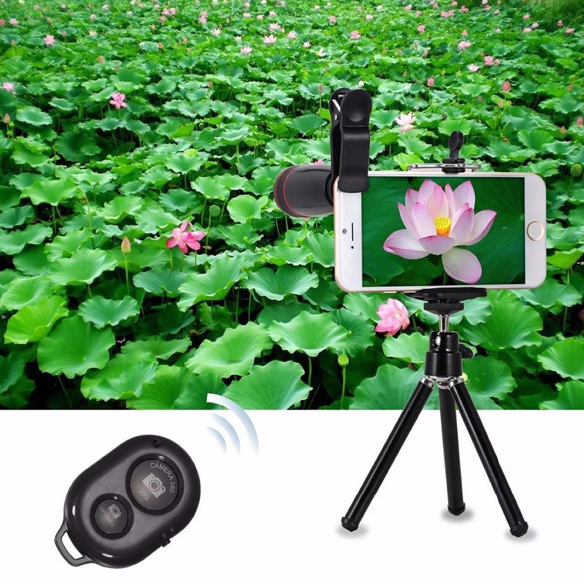 11 in 1 Smartphone Camera Lens Kit with Case