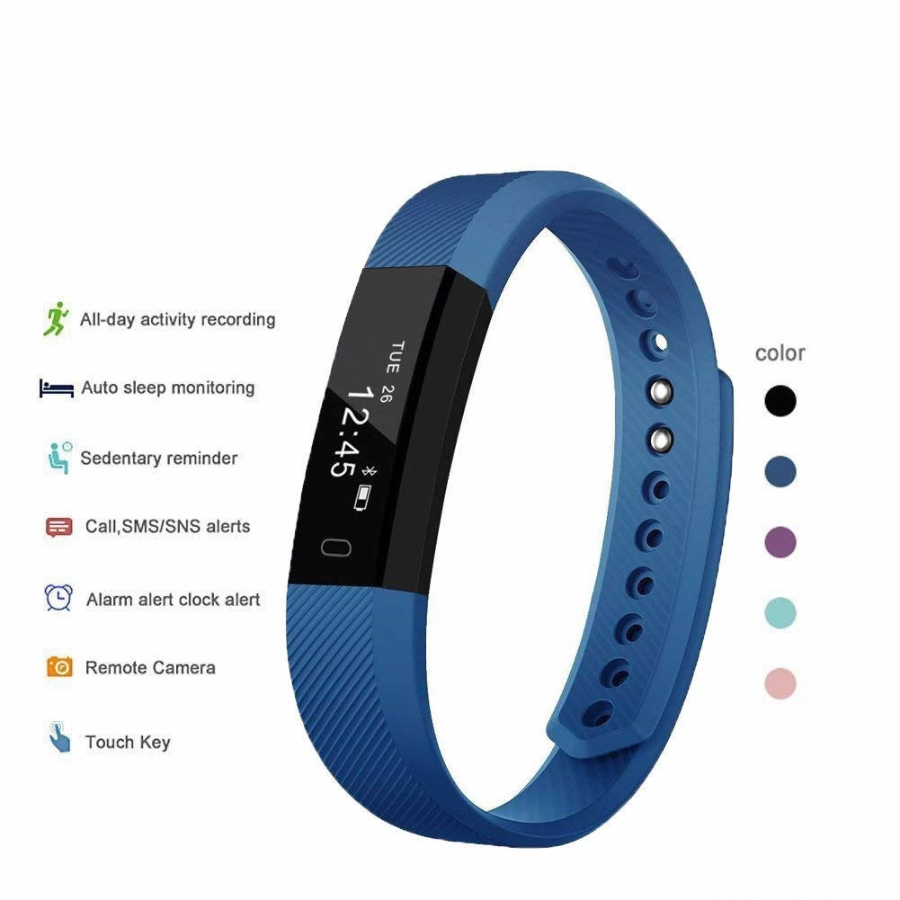 SmartFit Slim Activity Tracker and Monitor Smart Watch with FREE Extra Band