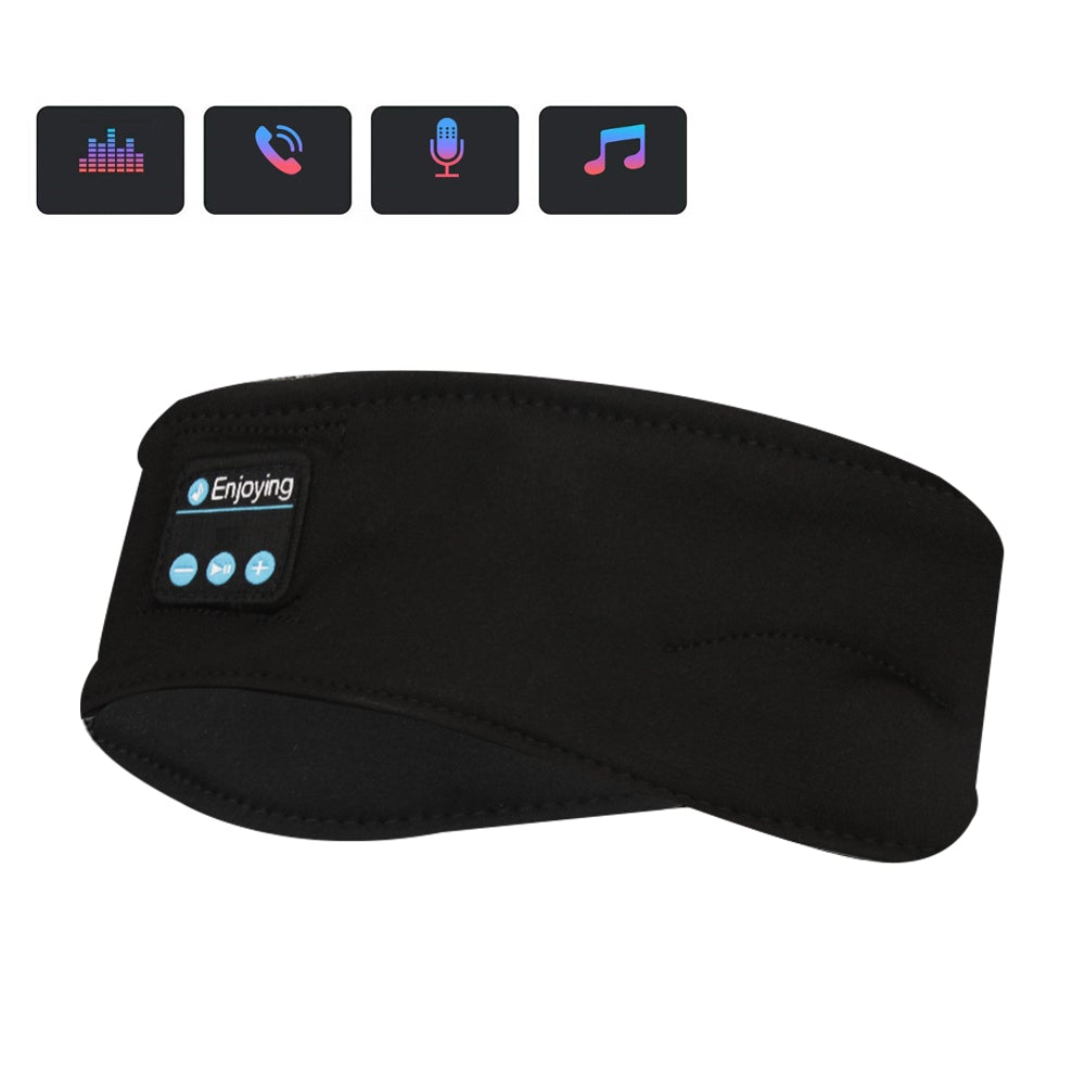 Wireless Bluetooth Headband Earbuds Eye Mask