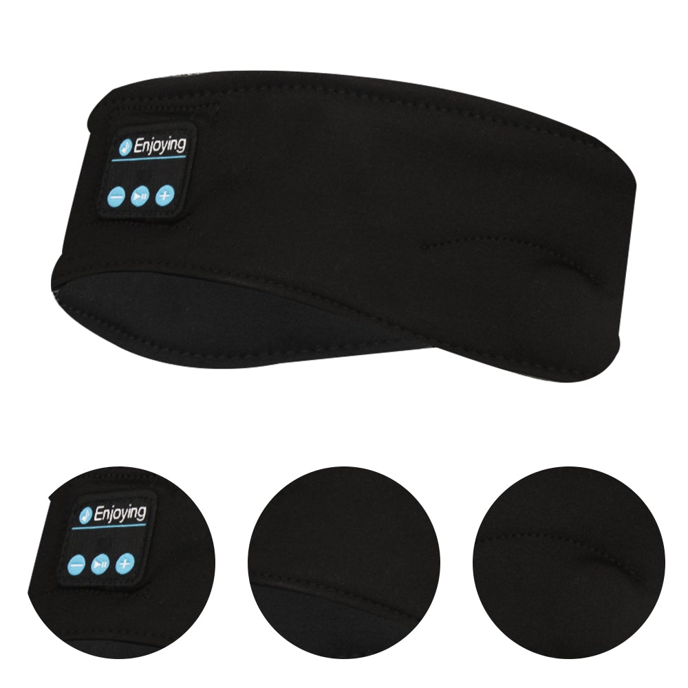 Wireless Bluetooth Headband Earbuds Eye Mask