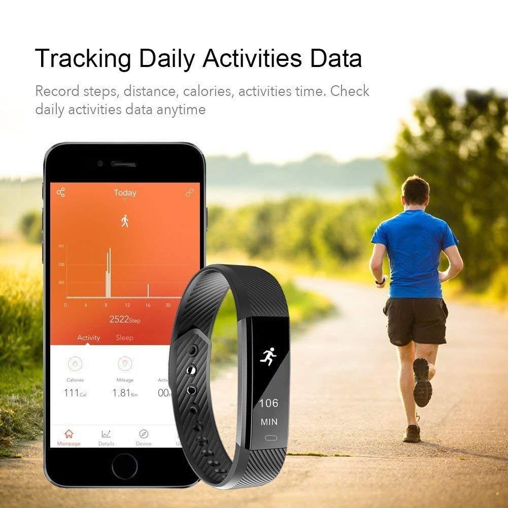 SmartFit Slim Activity Tracker and Monitor Smart Watch with FREE Extra Band