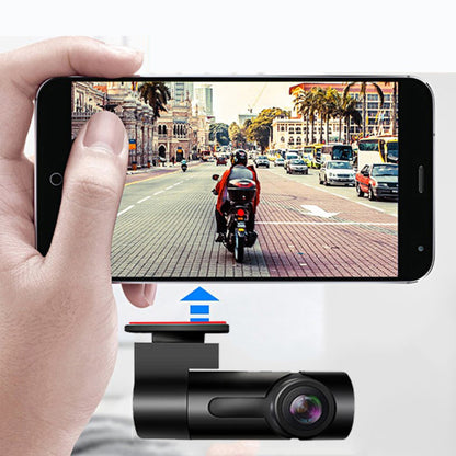 Car Dash Camera with WIFI and App 1080P 360-degree rotation