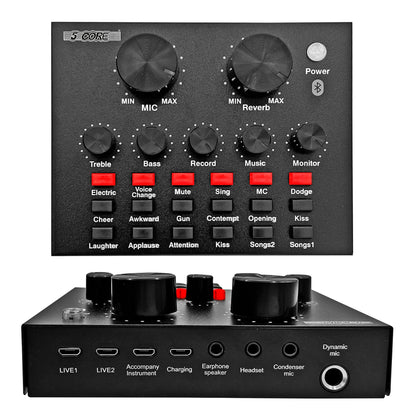 5Core Podcast Recording Microphone Bundle