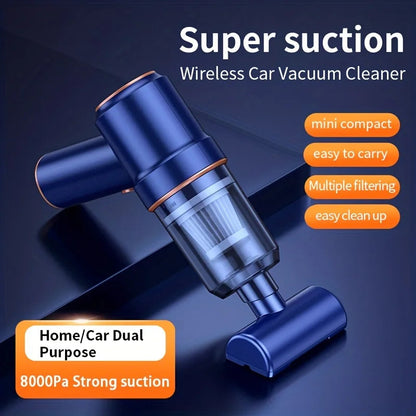 120W Wireless Handheld Vacuum Cleaner for Car and Home