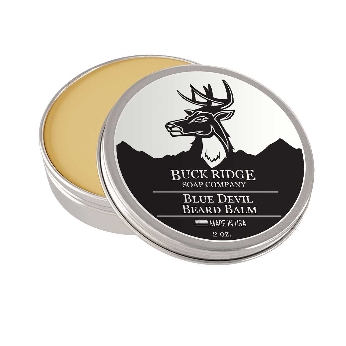 Blue Devil Beard Balm, Made in the USA by Buck Ridge