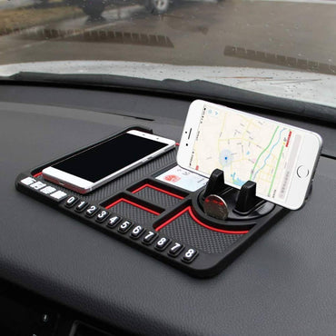 Anti-slip Car Dashboard Organizer and Phone Holder