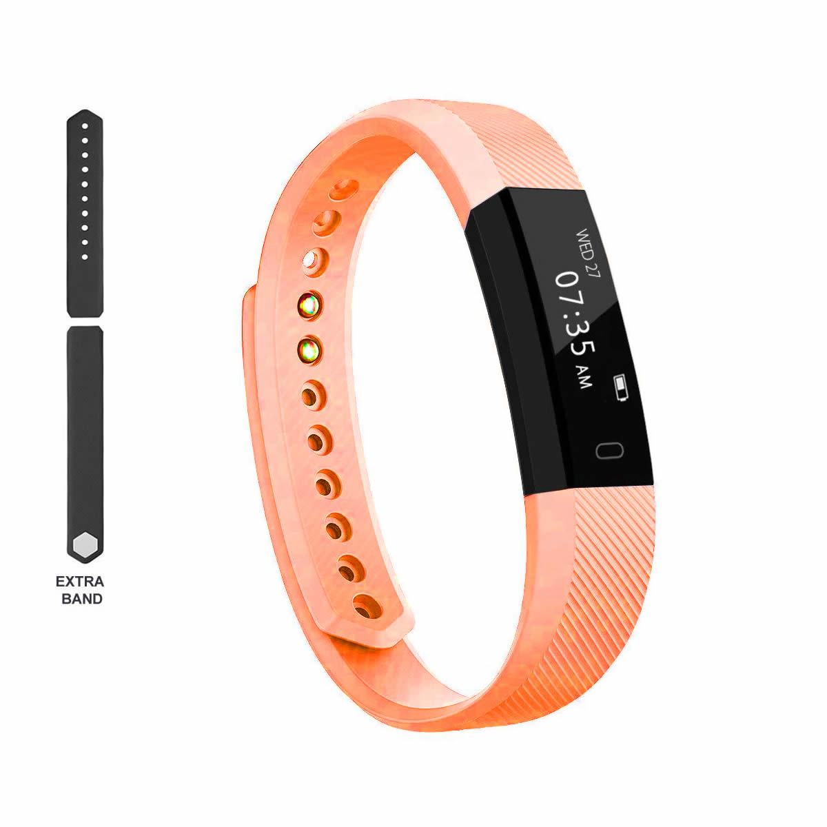 SmartFit Slim Activity Tracker and Monitor Smart Watch with FREE Extra Band